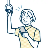 1問1分から、スキマ時間に好きなだけ学習可能